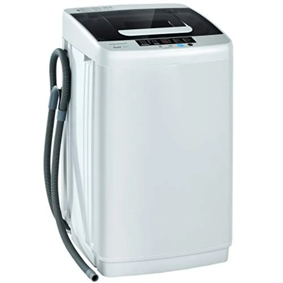 

Full Automatic Washing Machine 2 in 1 Portable Laundry Washer for Apartments and Dorms 8.8lbs Capacity with Builtin Drain Pump