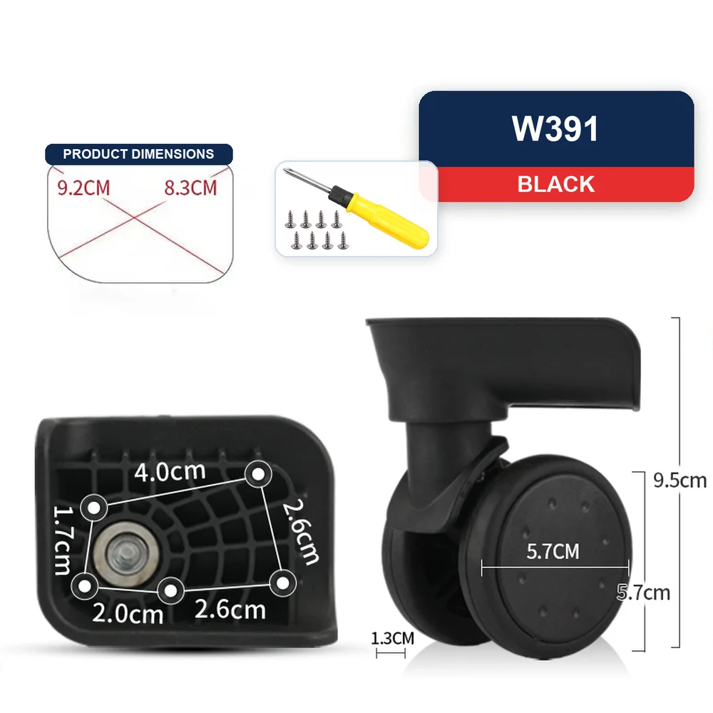 Replacement Luggage Wheel For Xiaomi 90 Durable Wear Resistant Silent Smooth Rolling Caster Repair Part