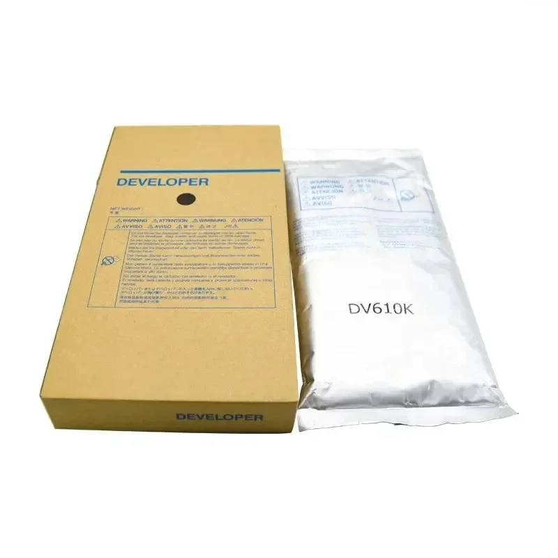 1pcs 1100g Original quality DV610 developer for Konica Minolta Bizhub C6501 C6500 C6000 C7000 tron Powder DEVELOPER