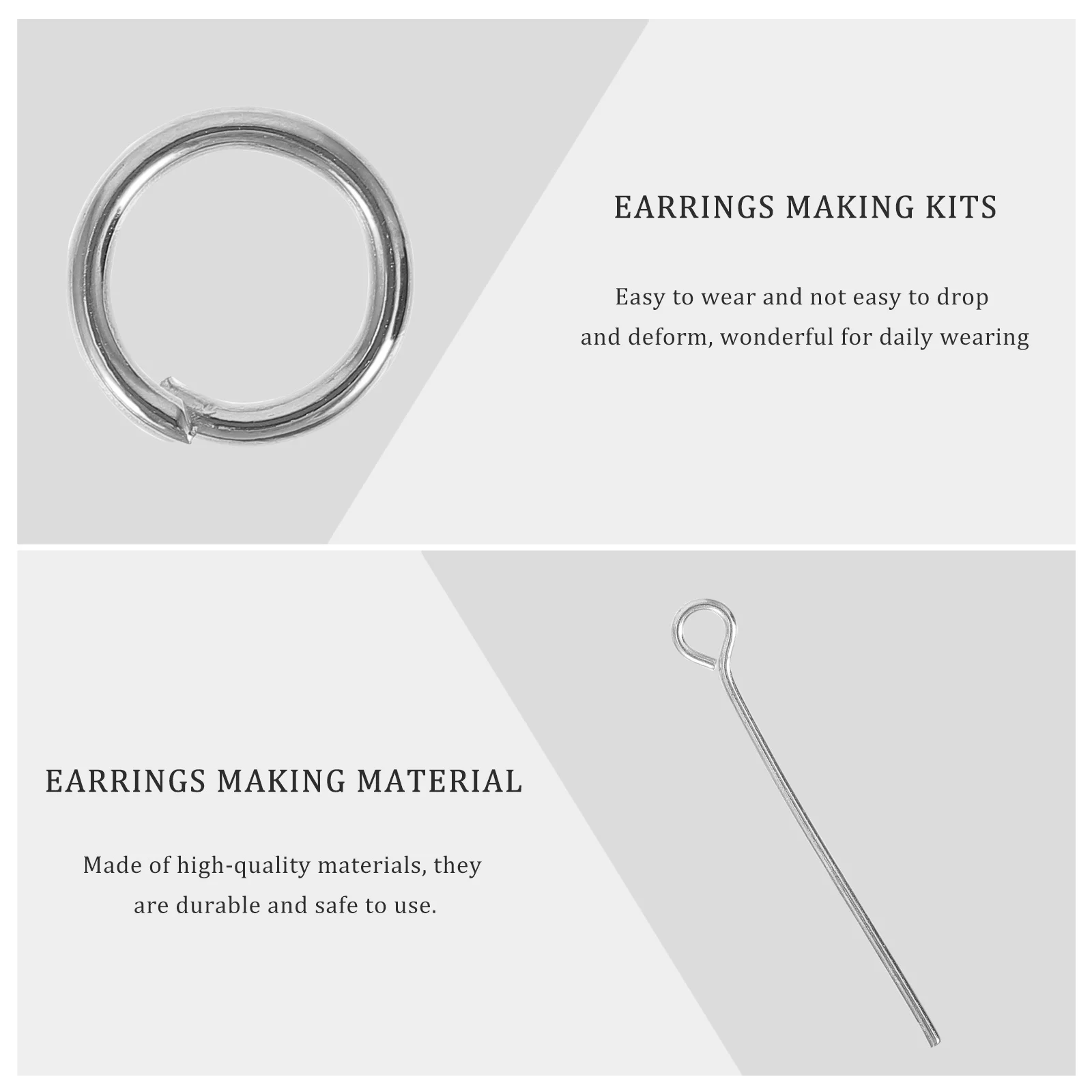 

Diy Earring Making Kit High-Quality Ear Set For Women Jewelry Craft Supplies Repairing Materials Gift