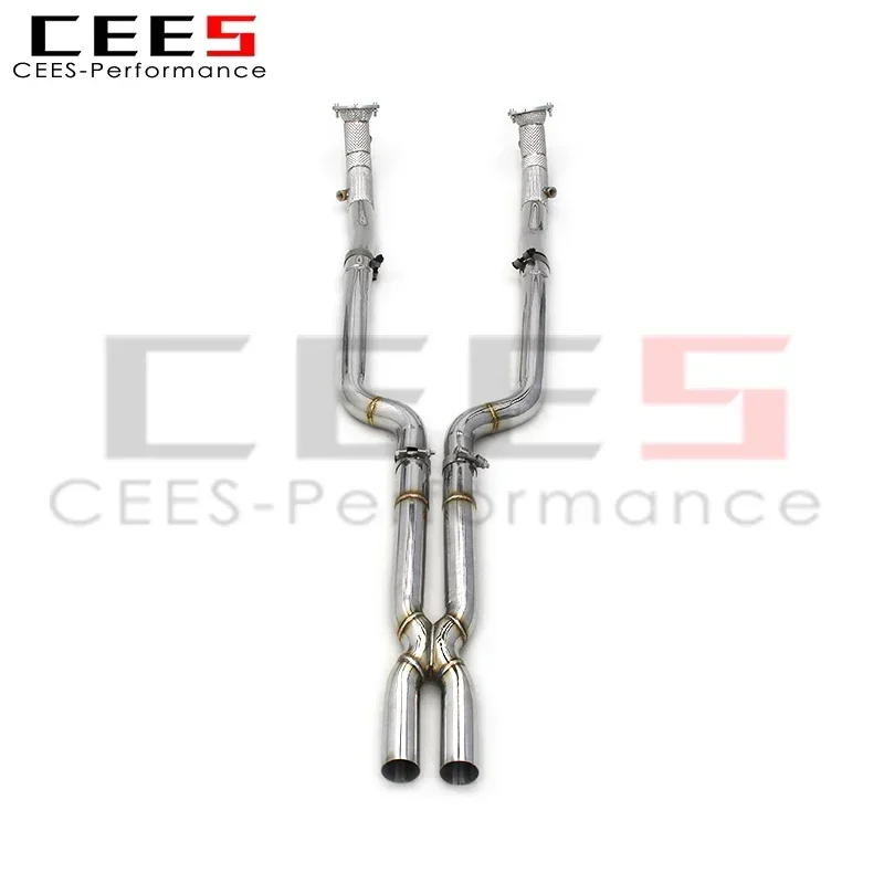 

Downpipe X Pipe For Maserati Gran Turismo/GT 4.2/4.7 2008-2023 Stainless Steel Exhaust Downpipe without catalyst Exhaust Pipe