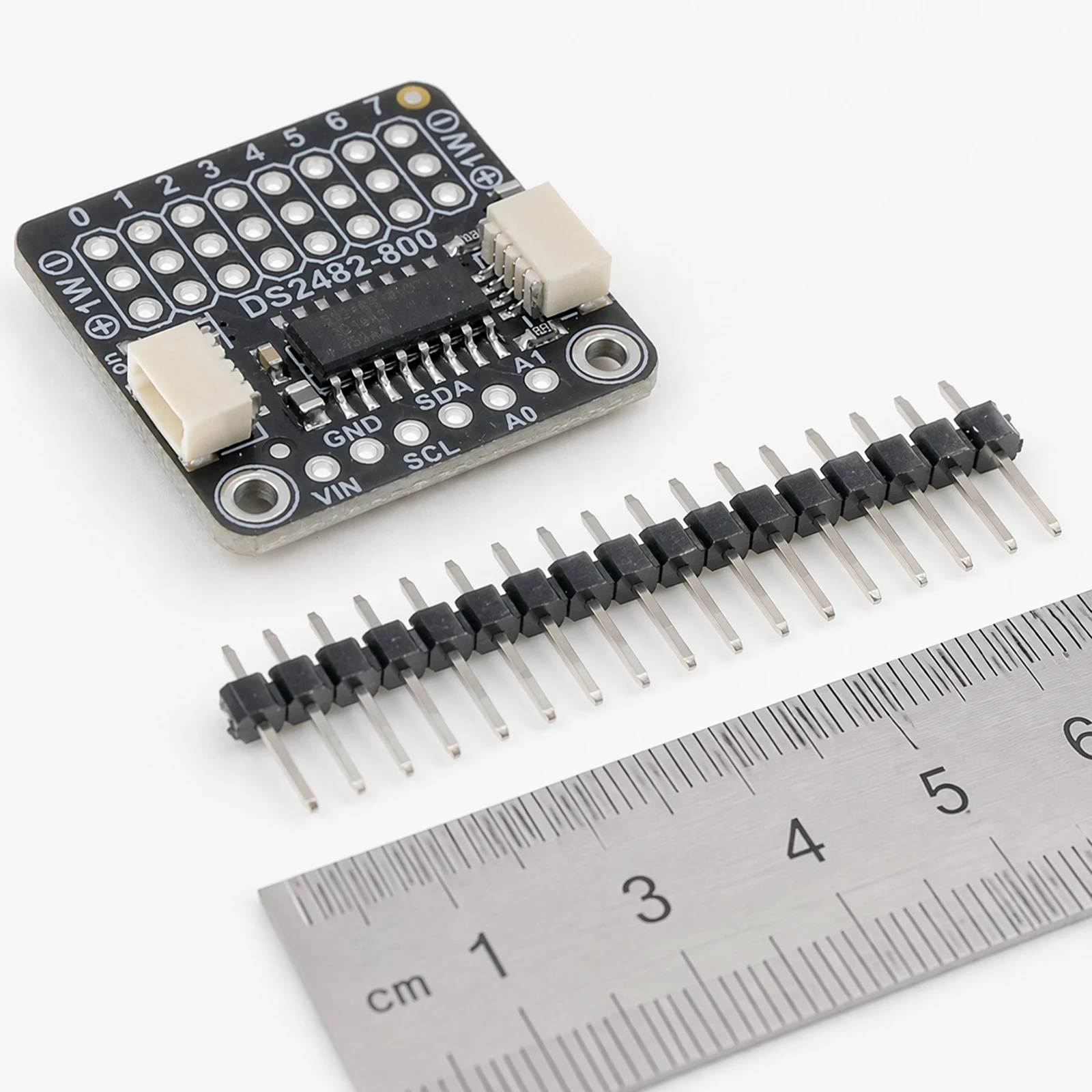 DS2482S-800 8-Channel 1-Wire Bus Adapter I2C Interface STEMMA QT Qwiic Module for Sensor Network