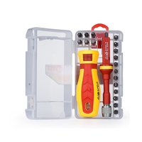 Y6GD 18 in 1 Insulated Screwdriver Set for Electrician Professional Tool Screw Driver Bits Insulation Hand Tool Set