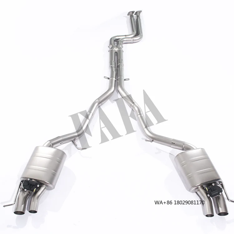

For Z4 E89 2.5T 2010 Car Exhaust System Middle Tail High Performance Cat Back Exhaust Pipe Electric Valve Muffler Exhaust