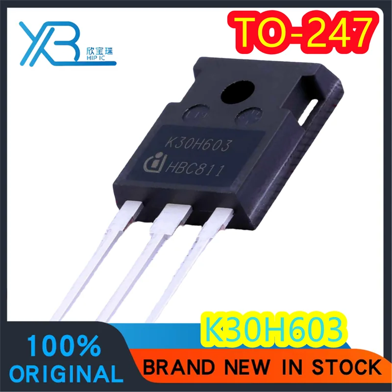 

(2/50 pieces) K30H603 IKW30N60H3 TO247 IGBT field effect tube 30A 600V Bulk purchase discount Multiple logistics methods