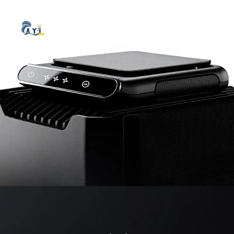 AY03-Auto Luftreiniger Tragbarer Luftionisator Solar Deodorant Rauch PM2.5 HEPA Filter Auto Negativer Deodorant