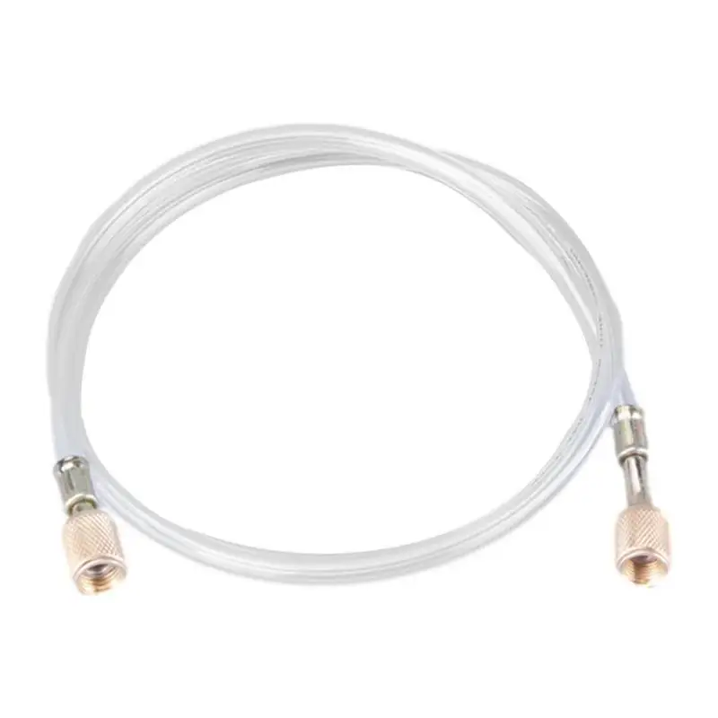 Refrigeration Charging Hoses 1/4SAE Thread For R410 R134 R22 1.2m Length Tube HVAC Hoses Transparent Fluorinated Tube 600-3000