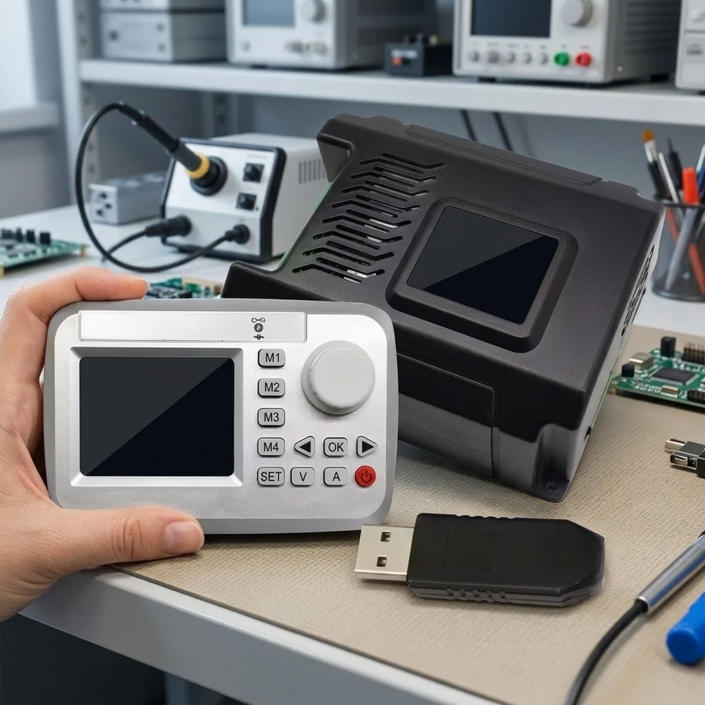 DPM8650 DC Power Supply with Output Voltage Setting Resolution 10mV and Current Setting Resolution 1mA or 10mA for Fine Tuning