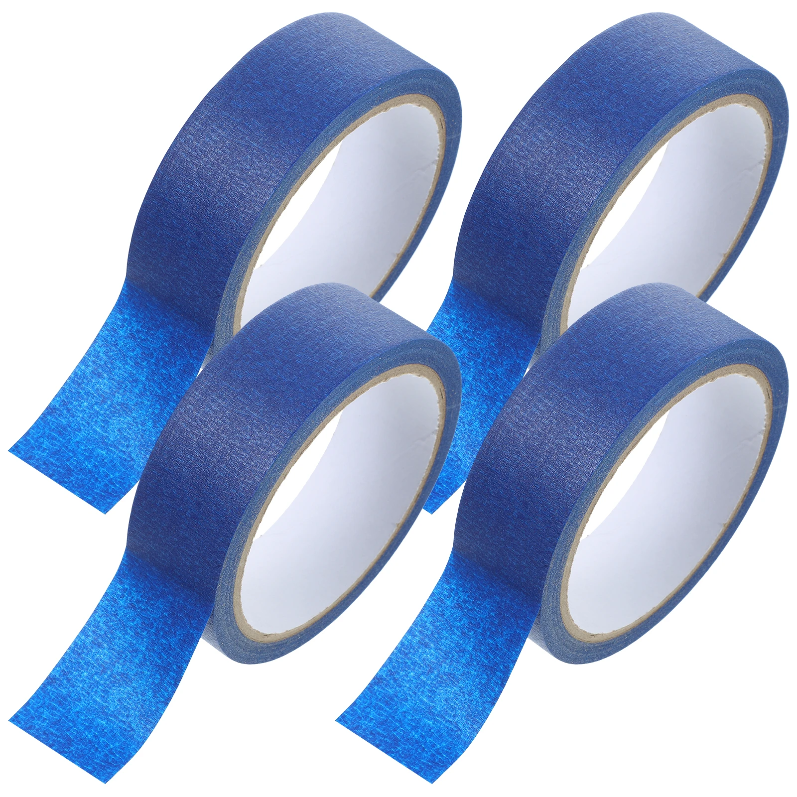 

4pcs 4 Rolls Advanced Crepe Paper Masking Tape for Painting Crafts Wall Protection Tape DecorativeTools Paint