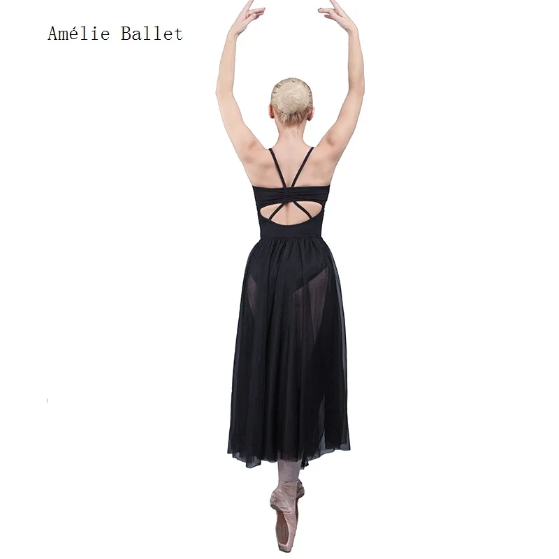 17097 Gonna per pratica di danza classica 2 strati Tull morbidi per prova di adulti e bambini Dancewear Tutù romantici 4 colori opzionali