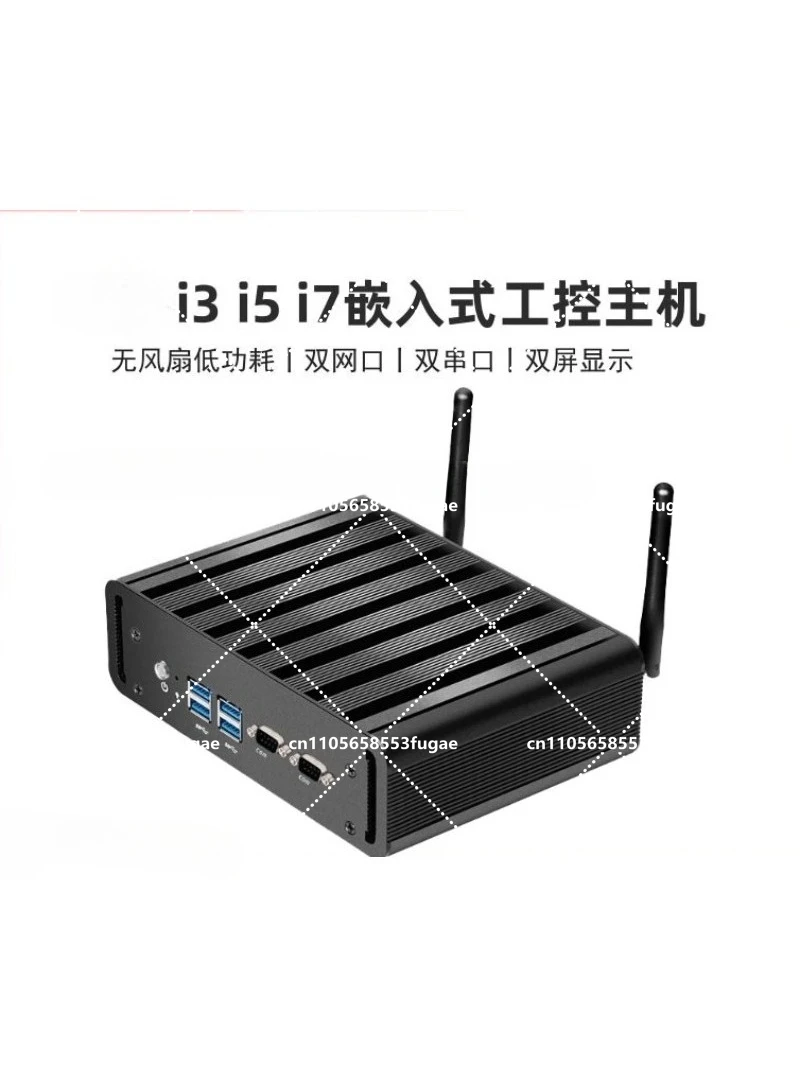 

Household Fanless Mini PC Int el Co re i7 5500U Support Windows WiFi Gigabit Ethernet