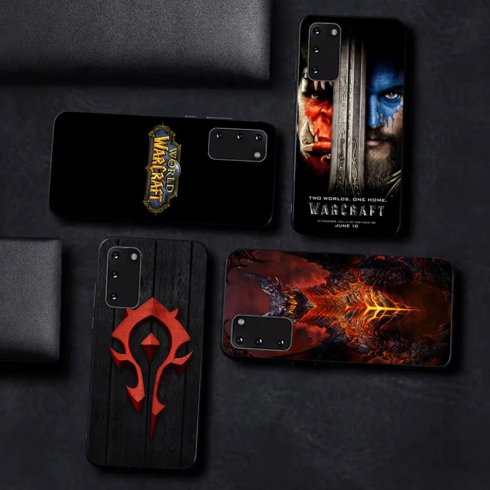 W-World O-Of W-Warcraft Phone Case For Samsung S 9 10 20 21 22 23 30 23 24 Plus Lite Ultra FE S10lite Fundas