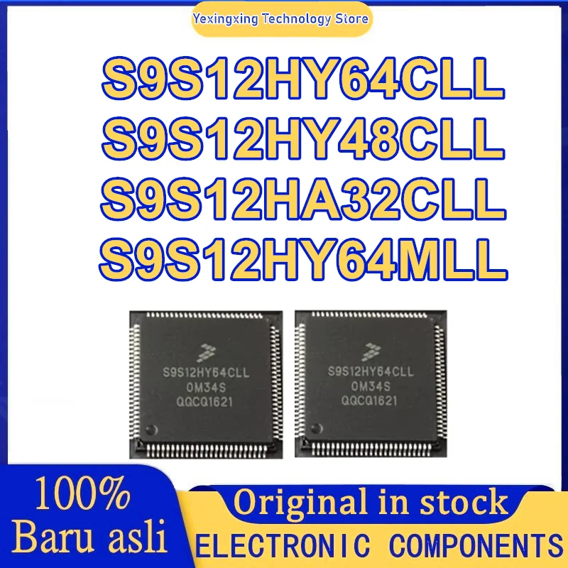 

S9S12HY64CLL S9S12HY48CLL S9S12HA32CLL S9S12HY64MLL 0M34S QFP100 IC чипсет Новый на складе