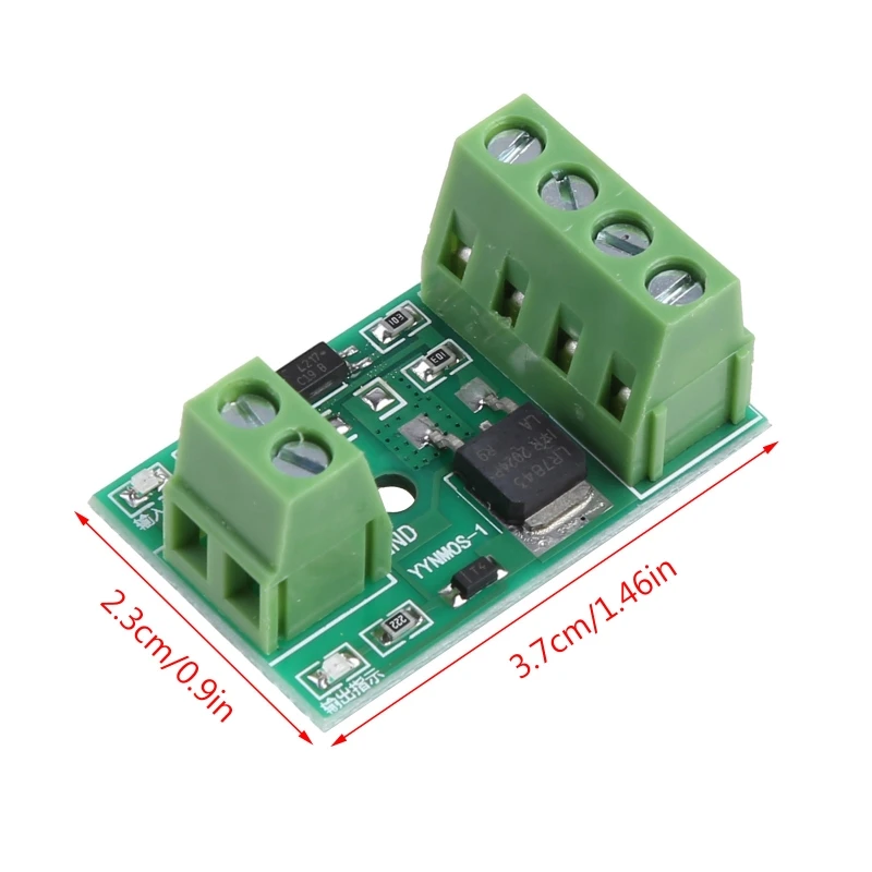 Módulo controlador aislamiento optoacoplador MOS, interruptor disparo Transistor efecto campo, placa Control