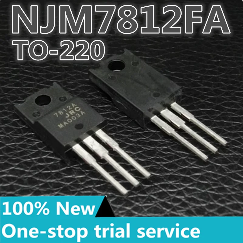 5-100PCS %New JRC7912A NJM7912FA JRC7812A NJM7812FA 7812A 7912A three-end regulator TO-220F