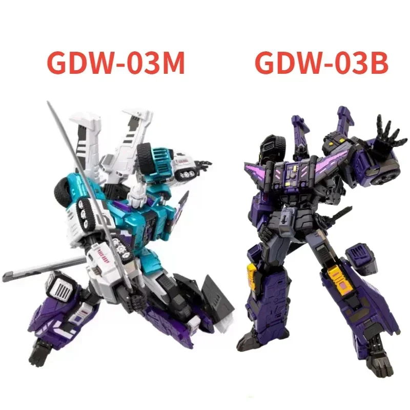 IN STOCK IDW Transformation G-CREATION GDW-03B GDW-03M SIXSHOT Diablo Dark Blade Metallic Fuuma Demon Robot Action Figure Toys