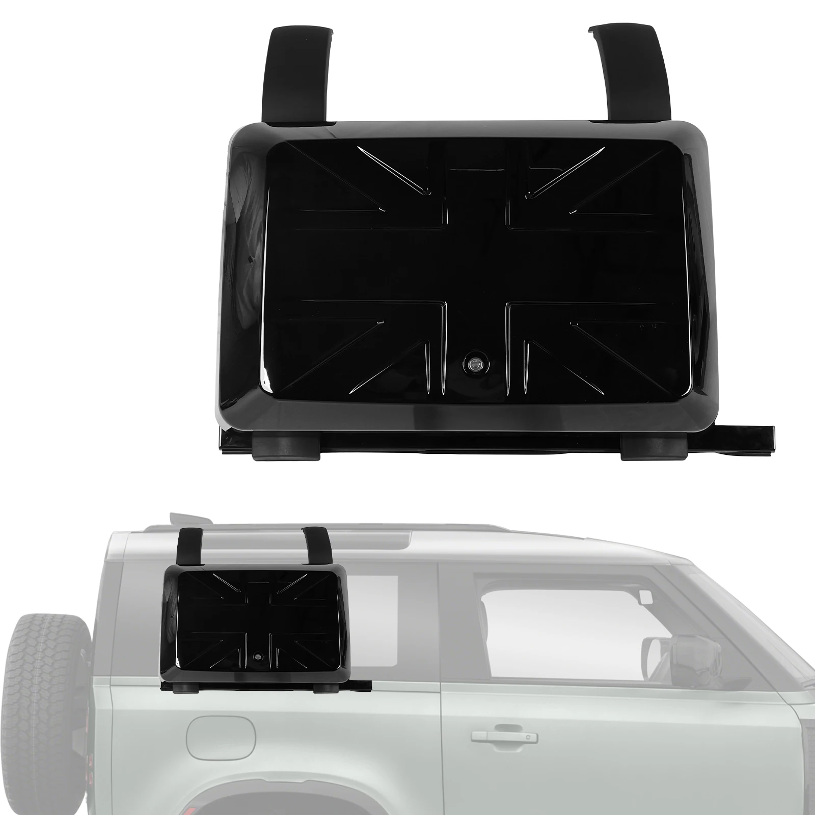 

Ящик для инструментов для внешнего хранения автомобиля с замком для Land Rover Defender 2020-2024 (110)