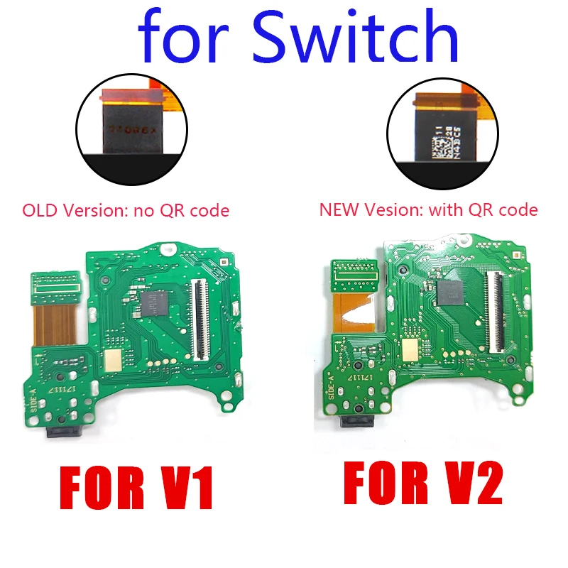 Original Game Slot Card Reader Socket for Nintendo Switch V1 V2 Card Reader Socket with Earphone Used Repair Parts