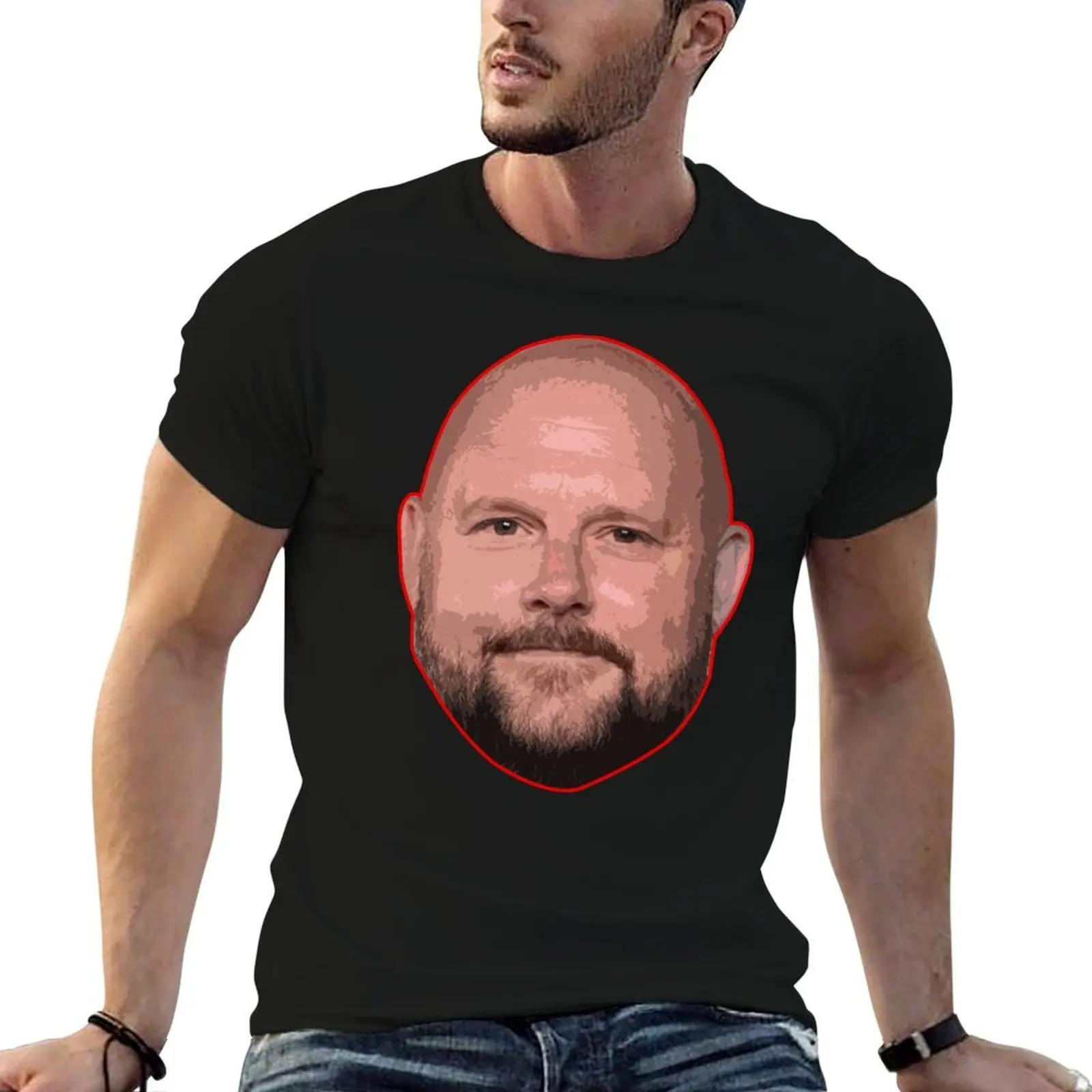 

Brian Daboll Big Head T-Shirt man t shirt graphic t shirts for man slim fit t shirt man designer T-shirt