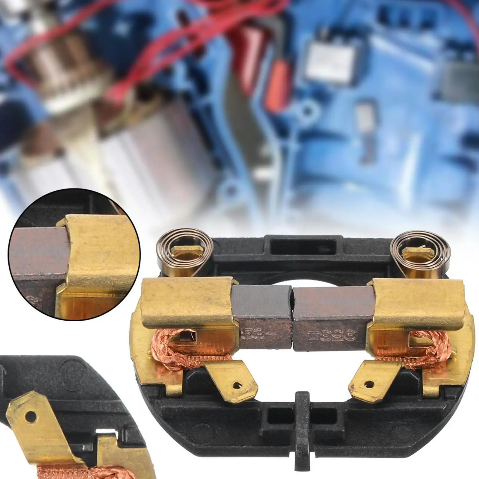 Imagem -06 - Porta-escova N109433 N384037 N187232 para Dewalt Dcd735 Dcd730c2 Dcd735c2 Dcd785 Dcd780c2 Dch243 Dch253 Dch254 Dch363 dc R5m3 Novo