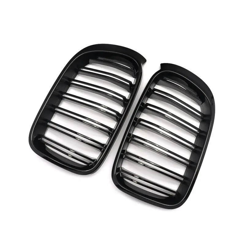 

Front Bumper Kidney Grille Grill Hood Mesh Double Line For Bmw X3 X4 F25 F26 2014-2017 Racing Grills