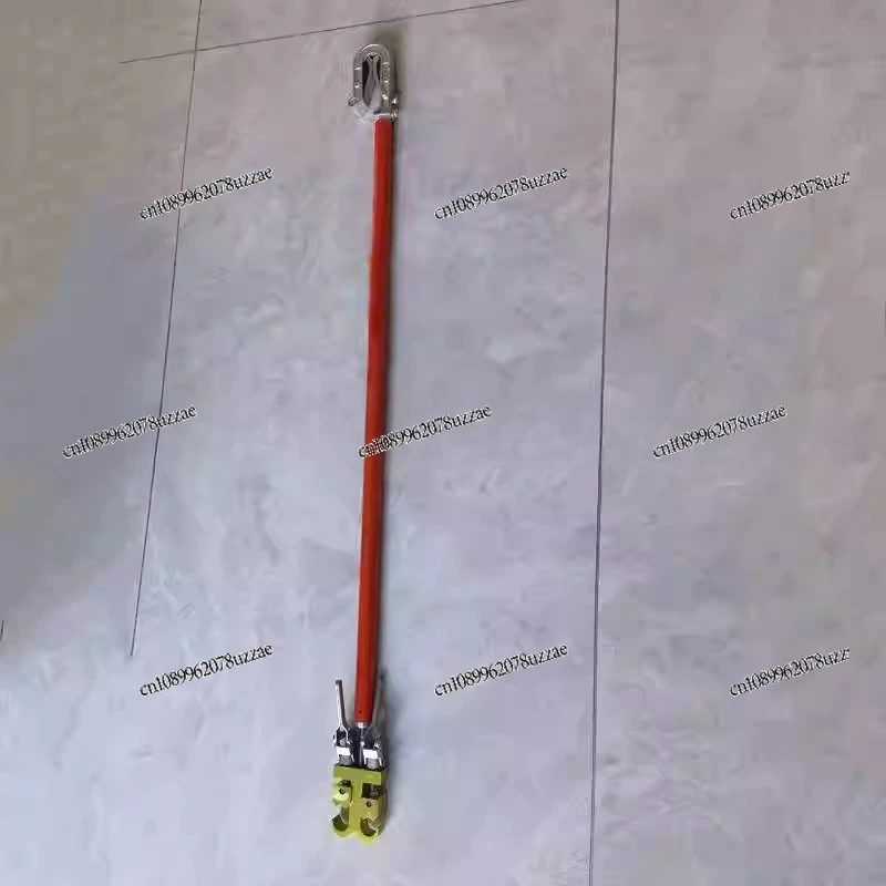 Portable Long Handle Double-ended Lock Rod Electrician Maintenance High Voltage Fixed Pole Temporary Disconnection Drainage