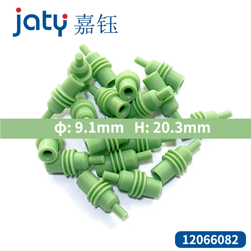 100/500/1000pcs 15324998  JATY  Delphi  Connector Waterproof Plug, Cavity Seal, 9.4*7.9*1.6 Mm Waterproof Plugging