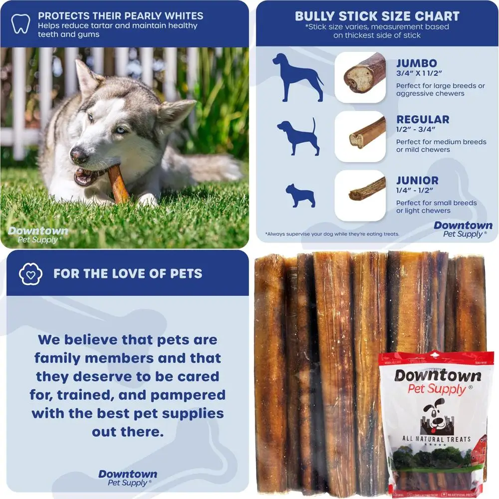 

Очень большие говяжьи жевательные палочки, без запаха и безопасные, долговечные жевательные игрушки для тех, кто сильно жевает (12 штук, упаковка 10 штук)