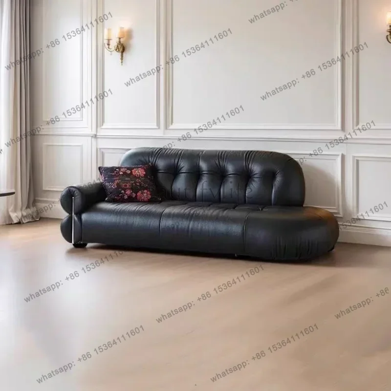 Leather Luxury Living Room Sofas Modern Minimalist Office Relaxing Outdoor Sofa Designer Room Decor Muebles