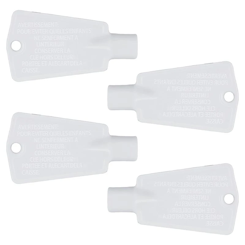 N85R-Refrigerator Freezer Door Key 297147700 For Frigidaire Kenmore Electrolux Models Replaces