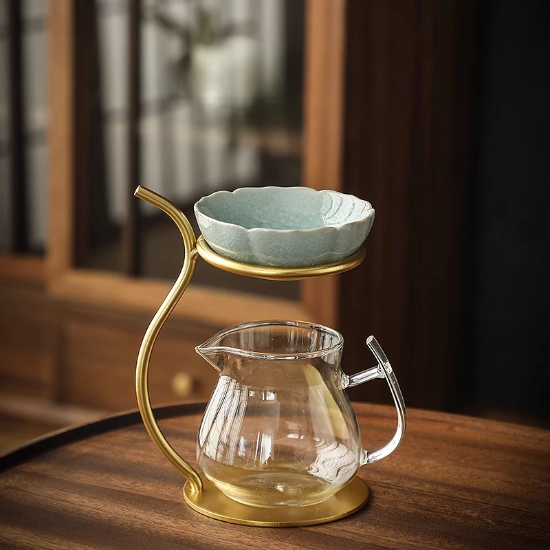 

Ceramic tea leak integrated kung fu tea set anti-scalding tea accessories fair cup set filter separator