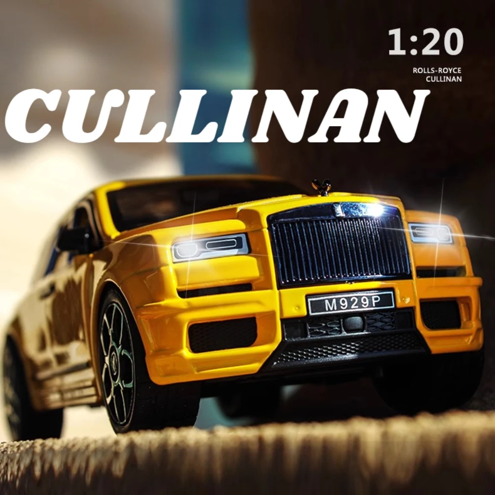 حجم كبير 1:20 رولز رويس كولينان AE86 سيارة لعبة مجسمة ضوء الموسيقى التراجع الحرة عجلات نماذج السيارات الأطفال الكبار الهدايا
