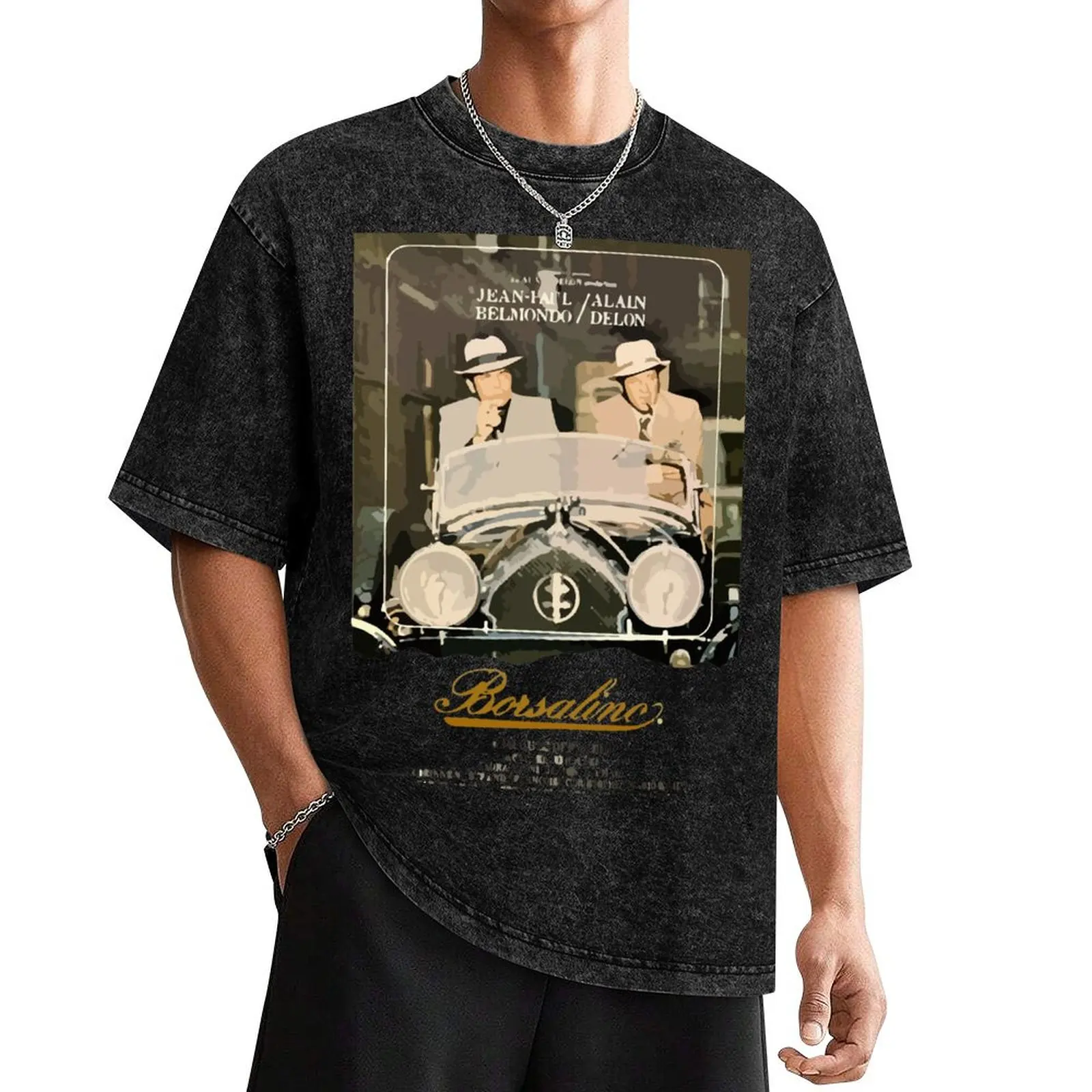 

Borsalino T-Shirt oversizeds tees hippie clothes Short sleeve tee men