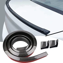 1.5M Car-Styling Carbon Fiber Spoilers Accessories for Audi A1 A2 A3 8p 8v 8l A4 b6 b7 b8 b9 A5 A6 c5 c6 c7 A7 A8 Q2 Q3 Q4 Q5