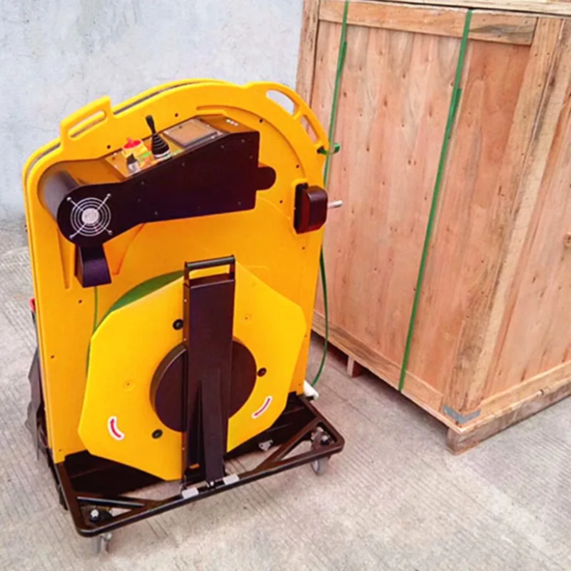 Automatic belt threading machine Pallet belt threading machine Belt threading machine y