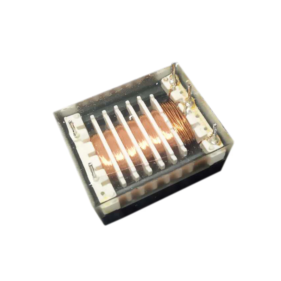 Inductance 9H turns ratio 70:3000 square 5-pin transformer resin potting waterproof booster pack 30W