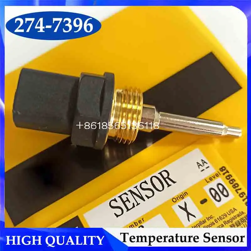 

E320C/325C/330C/330D Water Temperature Sensor 274-7396 2747396 Temperature Sensor Excavator Accessories