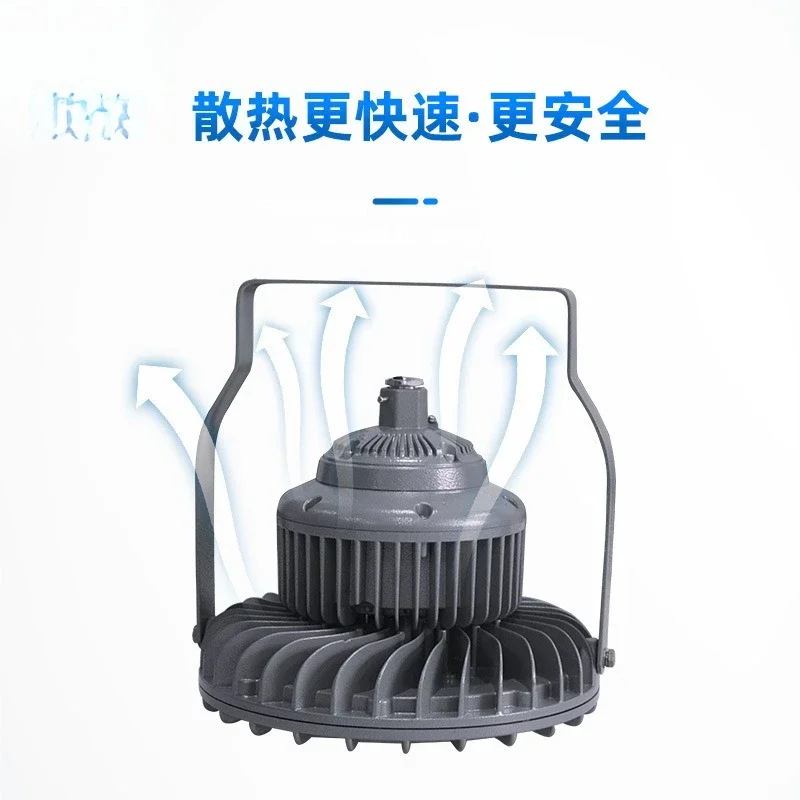 ضوء LED مقاوم للانفجار، مصنع ورشة عمل مستودع كيميائي مصنع محطة الوقود مقاوم للماء تبديد الحرارة LED انفجار-pr #3