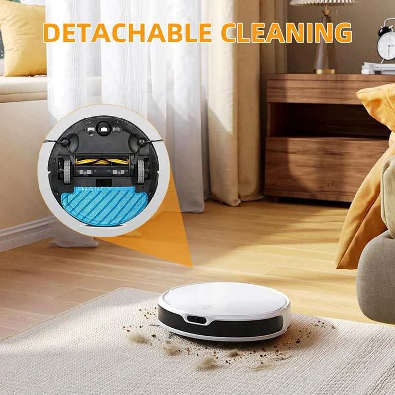 Untuk Ecovacs Deebot OZMO T8, T8 + suku cadang Robot vakum sikat sisi utama Aksesori Filter Hepa