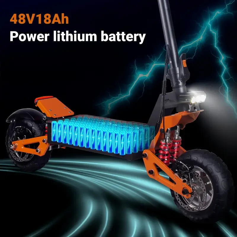 STLF EU US Voorraad Opvouwbare Elektrische Scooter 11 inch Off Road 1200 W 5000 W 6000 w Dual Motor Snelle Snelheid Scooters Grote LCD Scherm Escoo