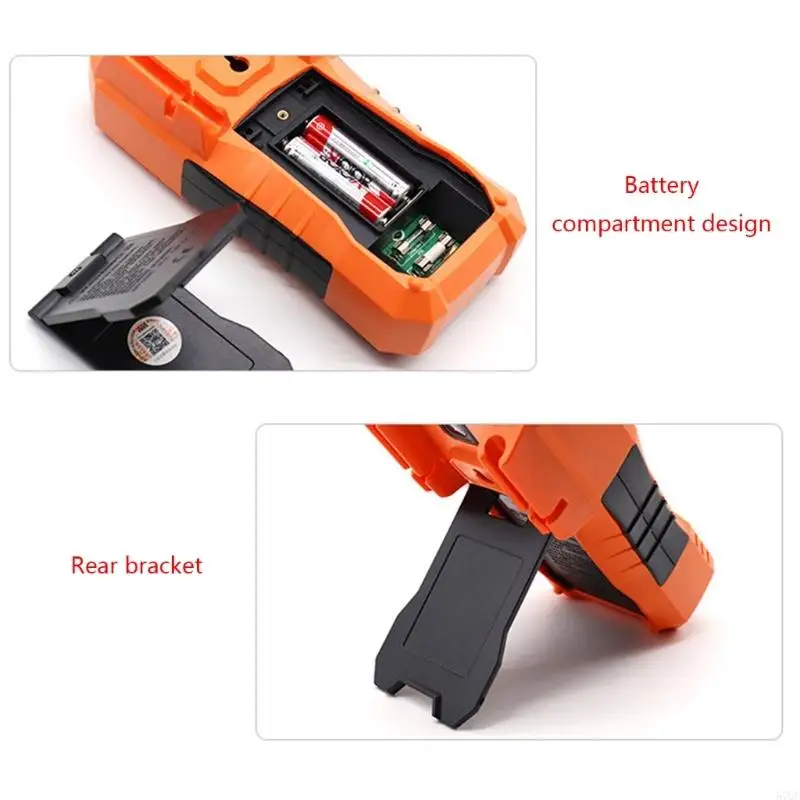 57QF digitale multimeter achtergrondverlichting draagbare ampeter voltmeter ohm spanningstester