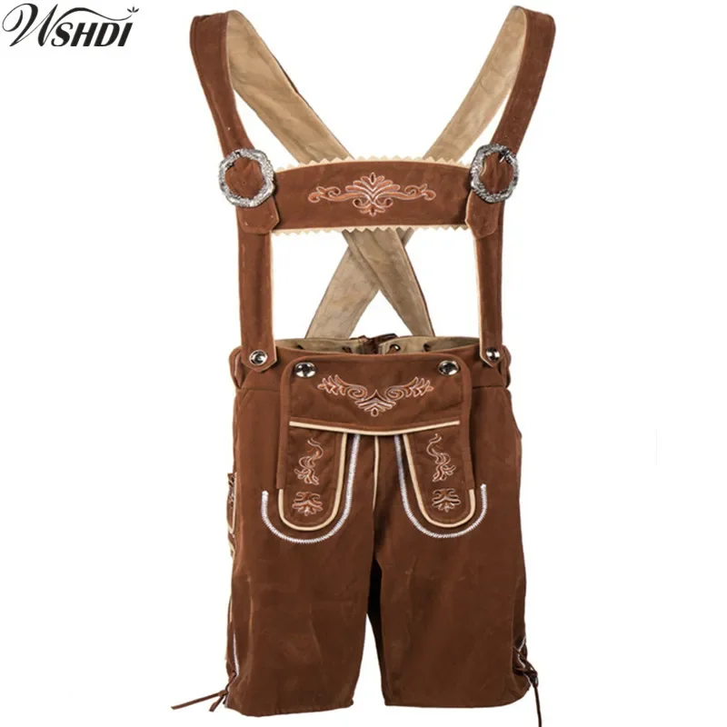

Новый Октоберфест Мужской Костюм Lederhosen Баварский Октоберфест Немецкий Фестиваль Пивные Костюмы Взрослый Хэллоуин Косплей Костюм