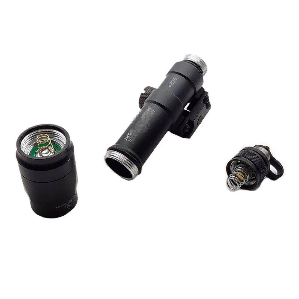 M600C ضوء فلاش قوي التكتيكية الماوس الذيل سلك التحكم LED جينمينغ 10 M600C مصباح يدوي الإضاءة