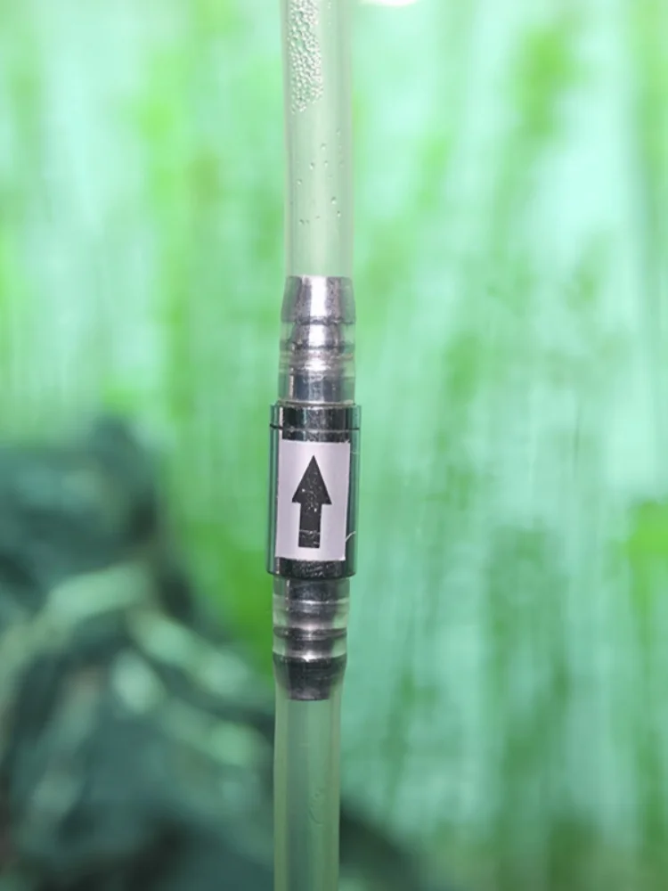 Dioxid-Zylinder für CO2-System-Diffusor, Edelstahl-Rückschlagventil für CO2-Ausrüstung, Rückschlagschutzventil für Wasser, 4mm Aquarium-Wasserventil – Detail 7