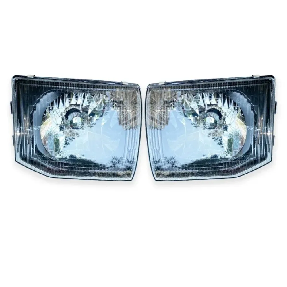 Headlights Set Left & Right H4 for MITSUBISHI PAJERO II Canvas Top MB683892 MB831068 MB683891 MB831067