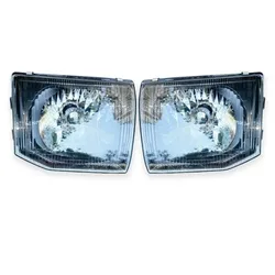 Headlights Set Left & Right H4 for MITSUBISHI PAJERO II Canvas Top MB683892 MB831068 MB683891 MB831067