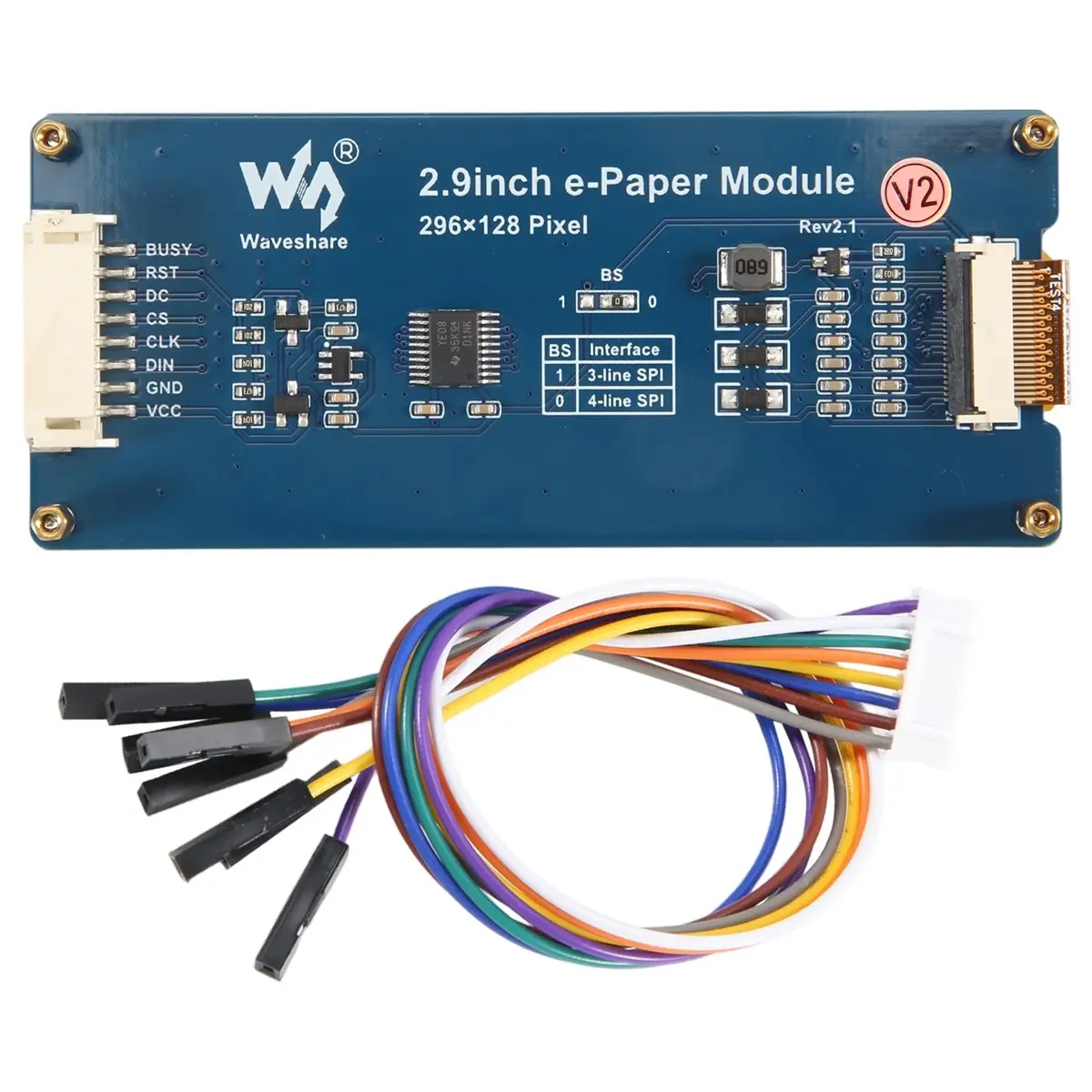 ABGN  2.9 Inch Display Local Refresh 296X128 Resolution SPI Communication Interface for 4 /