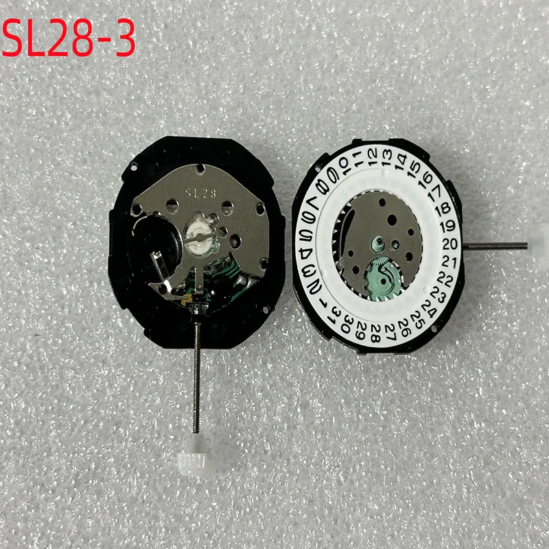 Sl28 Sl28-6 SL28-3 Quartz Movement Replacement Three Hands Calendar Date A Cheap Alternative To 2115-20z Movement