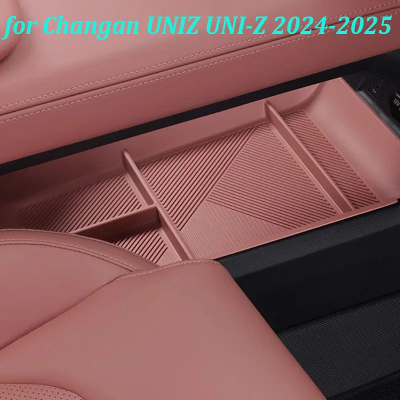 

Car Under Center Console Storage Box for Changan UNIZ UNI-Z 2024-2025 Under Armrest Storage Box Stowing Interior Accessories