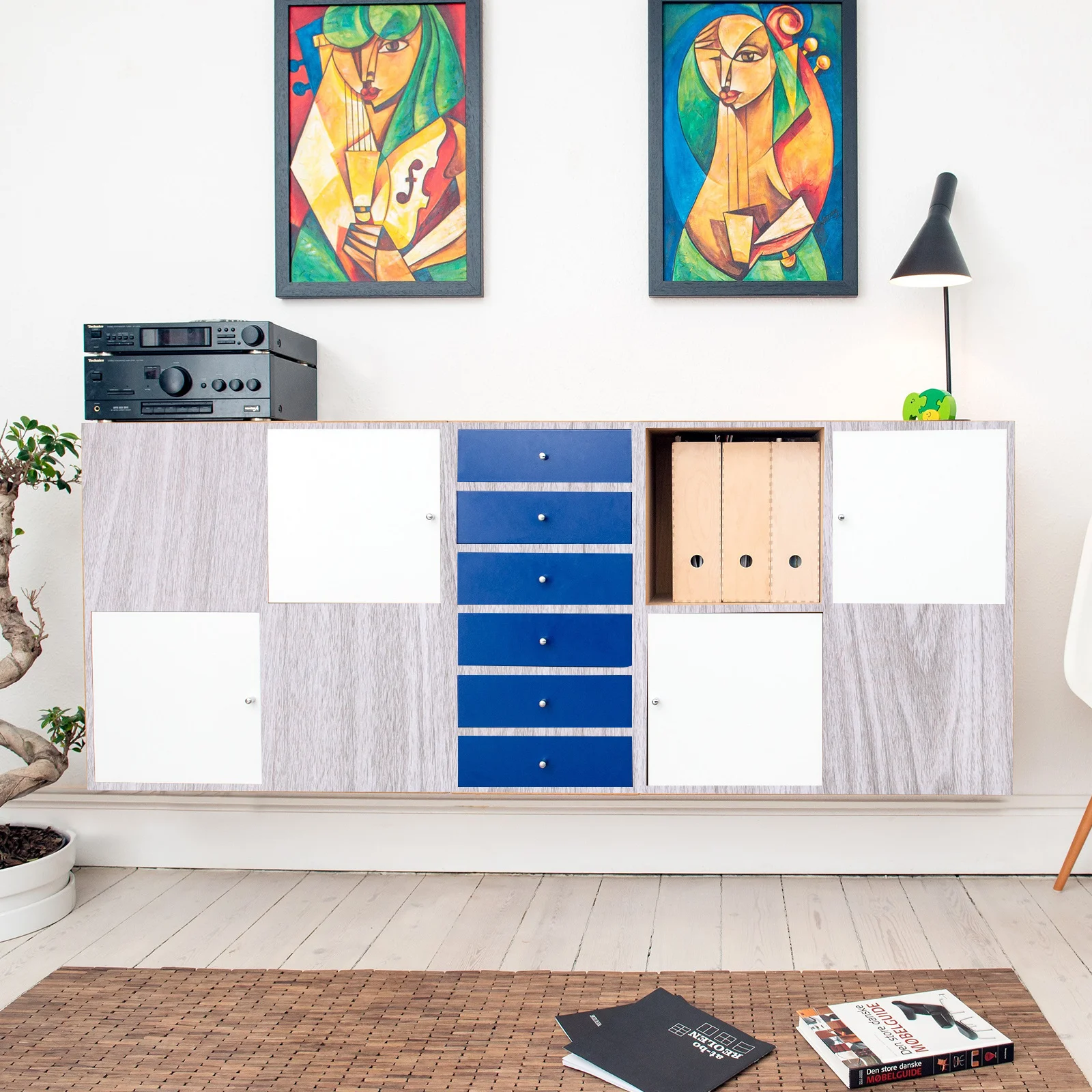 

Textured Wallpaper Wood Grain Stickers Decoration Decorative Water Proof Furniture